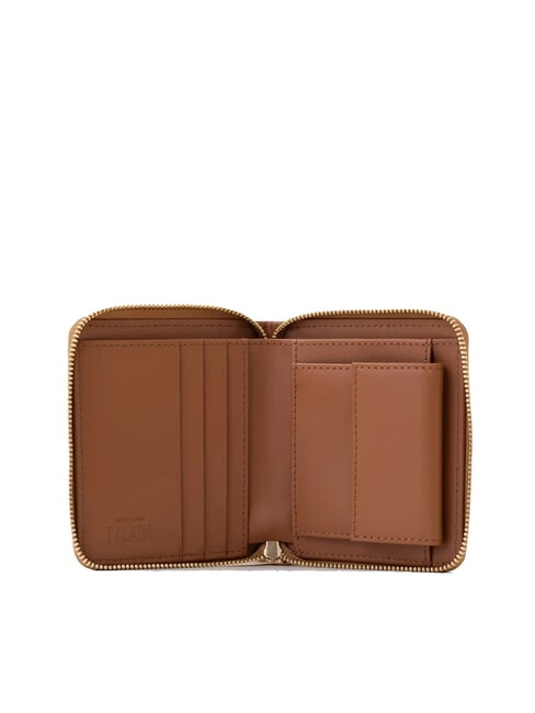 GEO CLASSIC Petit portefeuille zippé NATUREL - Portefeuilles Femme