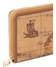 ALVIERO MARTINI PRIMA CLASSE GEO CLASSIC Petit portefeuille zippé NATUREL - Portefeuilles Femme - 3