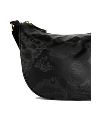 ALVIERO MARTINI PRIMA CLASSE GEO SOFT BLACK Sac à bandoulière moyen en forme de croissant Noir - Sacs pour Femme - 3