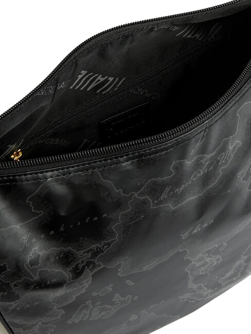 GEO SOFT BLACK Sac à bandoulière moyen en forme de croissant Noir - Sacs pour Femme