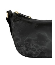 ALVIERO MARTINI PRIMA CLASSE GEO SOFT BLACK Petit sac à bandoulière en forme de croissant Noir - Sacs pour Femme - 3