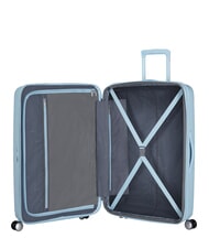 AMERICAN TOURISTER Valise Ligne SOUNDBOX. taille grande. extensible BLEU PASTEL - Valises Rigides - 2