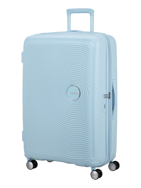 Valise Ligne SOUNDBOX. taille grande. extensible BLEU PASTEL - Valises Rigides