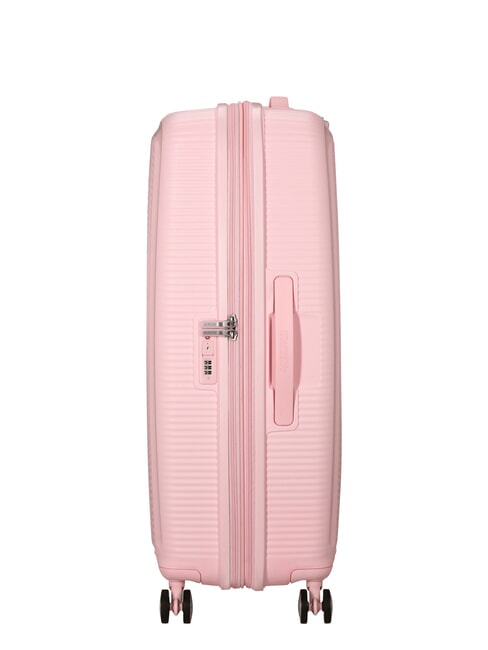 Valise Ligne SOUNDBOX. taille grande. extensible rose pastel - Valises Rigides