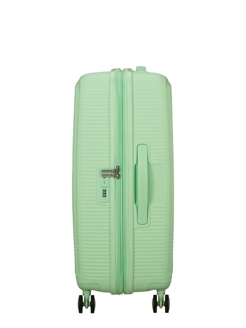 SOUNDBOX SPINNER Chariot moyen, extensible vert pastel - Valises Rigides