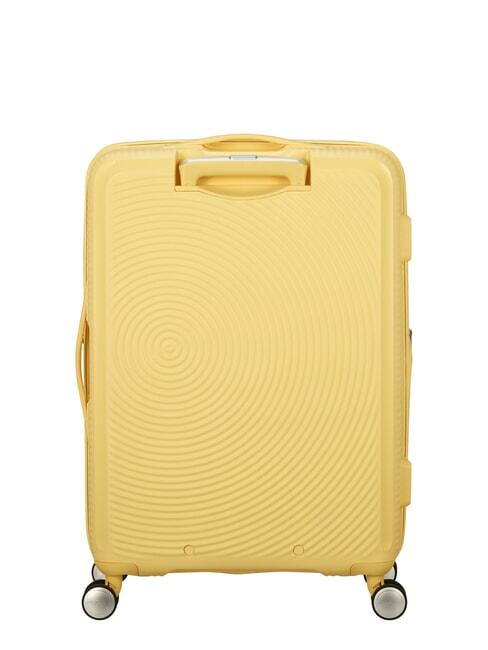 SOUNDBOX SPINNER Chariot moyen, extensible jaune pastel - Valises Rigides