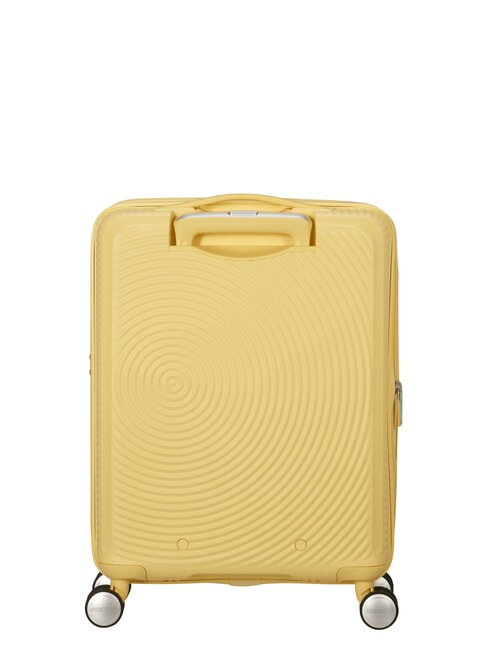 Valise Ligne SOUNDBOX, valise cabine, extensible jaune pastel - Valises cabine