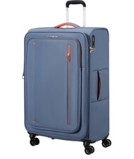 AMERICAN TOURISTER CLOUDRIDER Grand chariot extensible bleu pierre - Valises Semi-rigides - 3