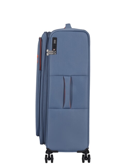 CLOUDRIDER Grand chariot extensible bleu pierre - Valises Semi-rigides