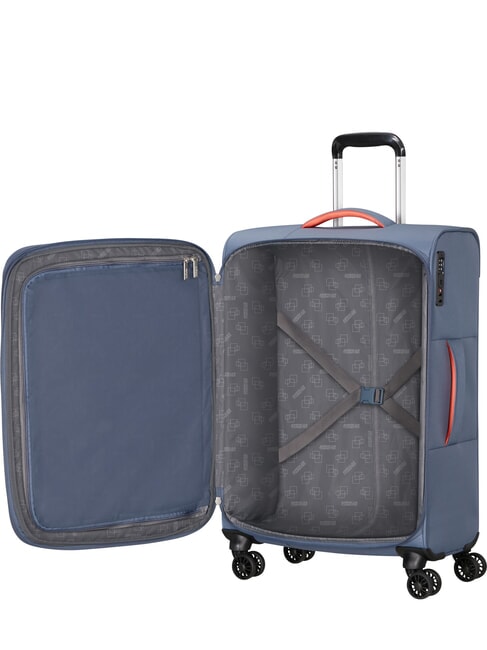 CLOUDRIDER Grand chariot extensible bleu pierre - Valises Semi-rigides