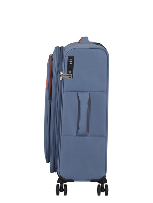CLOUDRIDER Grand chariot extensible bleu pierre - Valises Semi-rigides