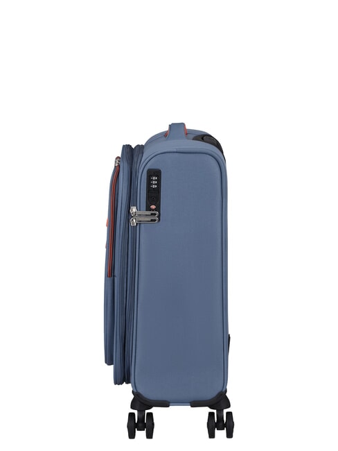CLOUDRIDER Valise à roulettes extensible pour bagages à main bleu pierre - Valises cabine