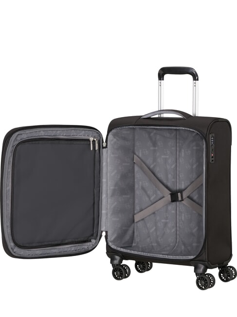 CLOUDRIDER Valise à roulettes extensible pour bagages à main Jetblack - Valises cabine