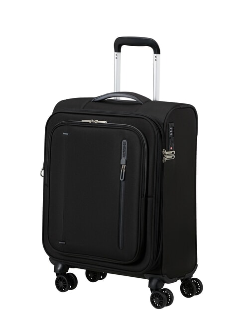 CLOUDRIDER Valise à roulettes extensible pour bagages à main Jetblack - Valises cabine