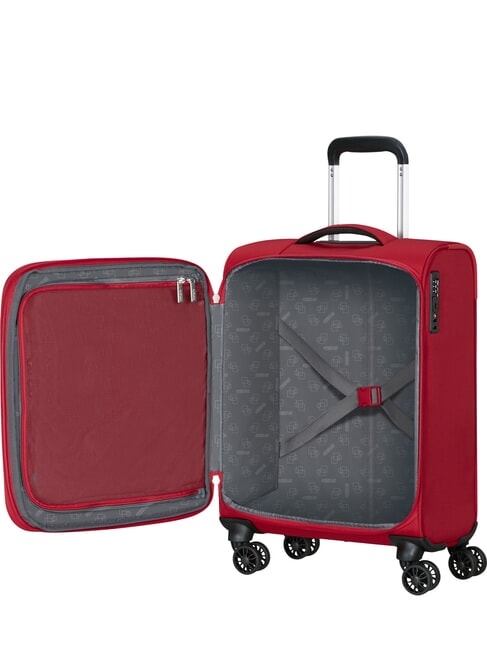 CLOUDRIDER Valise à roulettes extensible pour bagages à main rouge astral - Valises cabine