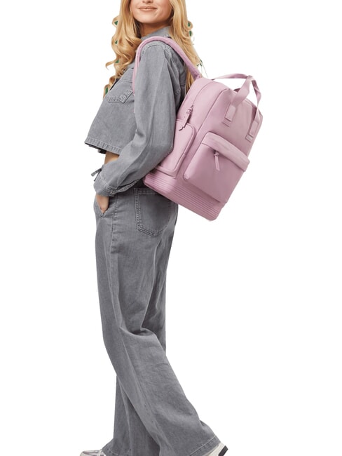 SOULPACK Sac à dos pour ordinateur portable 15 pouces rose lilas - Sacs à dos pour l'École & les Loisirs