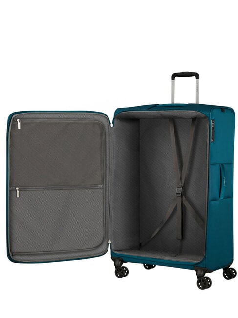 BASE BREEZE Chariot extra large et extensible petrolblue - Valises Semi-rigides