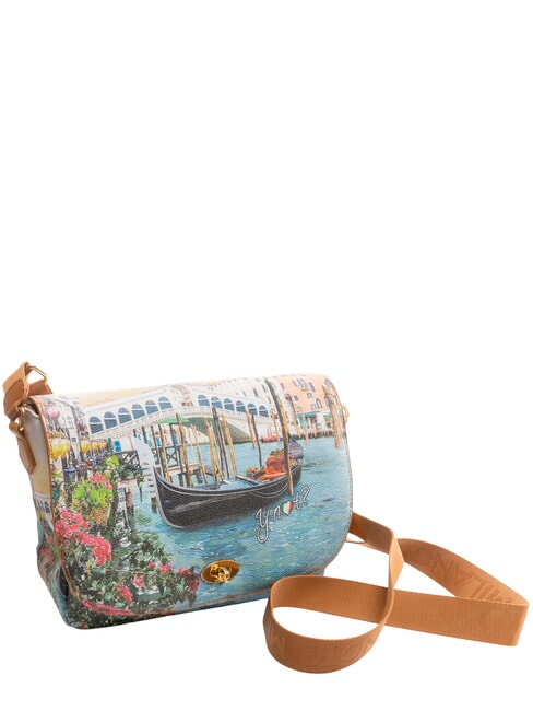 YESBAG Sac à bandoulière avec rabat canal - Sacs pour Femme