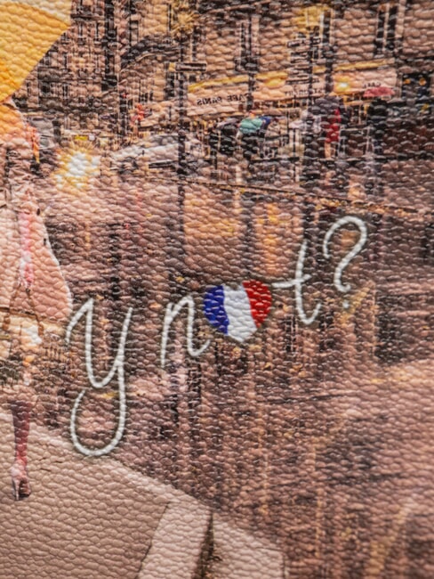 YESBAG Sac à bandoulière Métro parisien - Sacs pour Femme