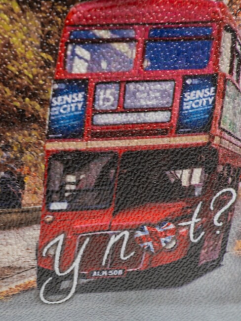 YESBAG Sac à bandoulière imprimé Rue de Londres - Sacs pour Femme