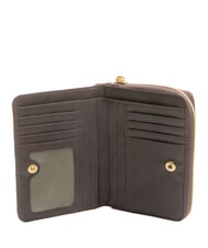 YNOT ROMANCE Portefeuille moyen &agrave; fermeture &eacute;clair amande - Portefeuilles Femme - 2