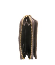 YNOT ROMANCE Portefeuille moyen &agrave; fermeture &eacute;clair amande - Portefeuilles Femme - 4