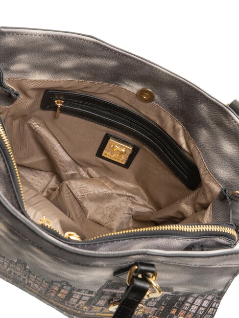 YESBAG Sac &agrave; bandouli&egrave;re miroir - Sacs pour Femme