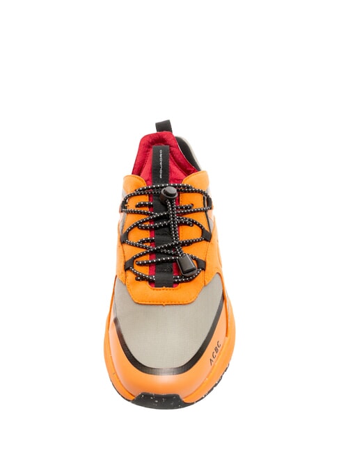 CORNER 2.0 SPECIALE 2 Baskets en tissu recycl&eacute; ORANGE - Chaussures Homme