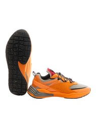PIQUADRO CORNER 2.0 SPECIALE 2 Baskets en tissu recycl&eacute; ORANGE - Chaussures Homme - 4