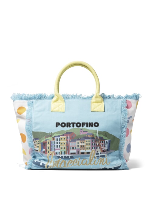 SUMMER Sac fourre-tout en toile avec imprimé Portofino - Sacs pour Femme