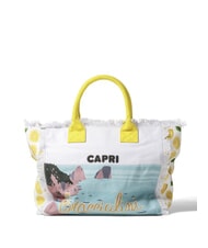 BRACCIALINI SUMMER Sac fourre-tout en toile avec imprimé Corsaire - Sacs pour Femme - 3