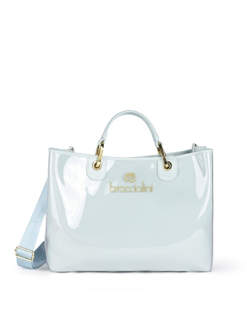 BETH JELLY Petit sac à main brillant avec pochette céleste - Sacs pour Femme