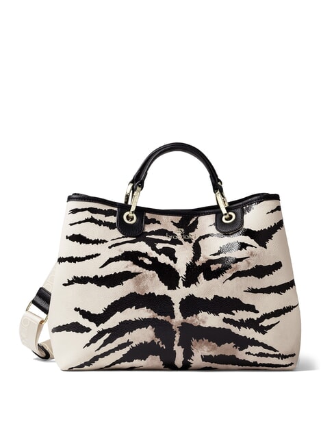 BETH PRINT Grand sac &agrave; main avec pochette tigre - Sacs pour Femme