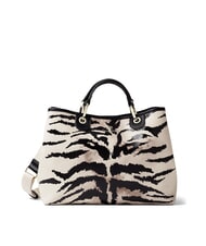 BRACCIALINI BETH PRINT Grand sac &agrave; main avec pochette tigre - Sacs pour Femme - 2