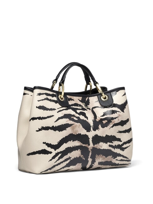 BETH PRINT Grand sac &agrave; main avec pochette tigre - Sacs pour Femme