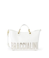 BRACCIALINI BETH SPECIAL Grand sac &agrave; main avec pochette blanc - Sacs pour Femme - 2