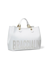 BRACCIALINI BETH SPECIAL Grand sac &agrave; main avec pochette blanc - Sacs pour Femme - 3