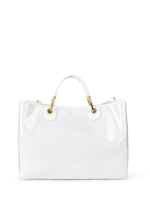 BETH JELLY Sac à main brillant avec pochette blanc - Sacs pour Femme