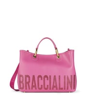 BRACCIALINI BETH SPECIAL Grand sac à main avec pochette fuchsia - Sacs pour Femme - 2