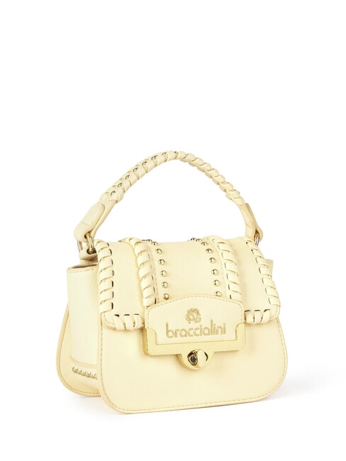 RIBBON Mini sac à main avec bandoulière jaune - Sacs pour Femme