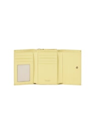 BRACCIALINI BASIC Portefeuille moyen en cuir jaune - Portefeuilles Femme - 2
