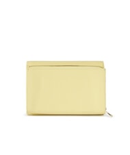 BRACCIALINI BASIC Portefeuille moyen en cuir jaune - Portefeuilles Femme - 3