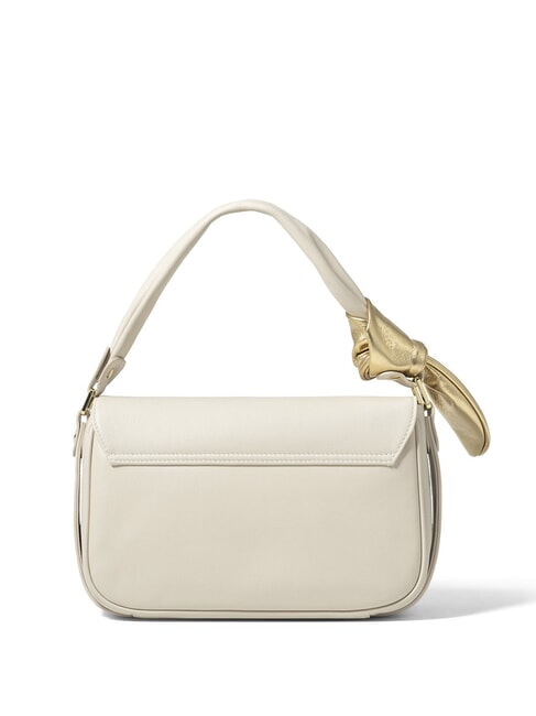 GRETA Sac à main en cuir avec bandoulière beige - Sacs pour Femme
