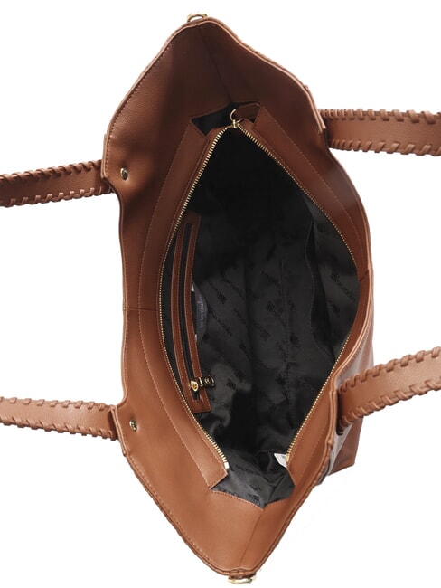 NAOMI Sac &agrave; bandouli&egrave;re en cuir marron - Sacs pour Femme