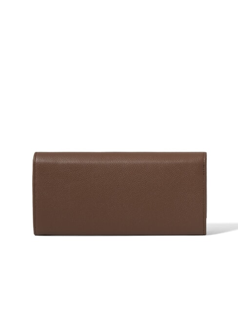 BASIC Portefeuille continental en cuir marron - Portefeuilles Femme