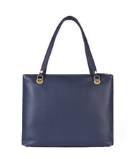 BRACCIALINI NORA Sac bandouli&egrave;re en cuir avec poche bleu - Sacs pour Femme - 3