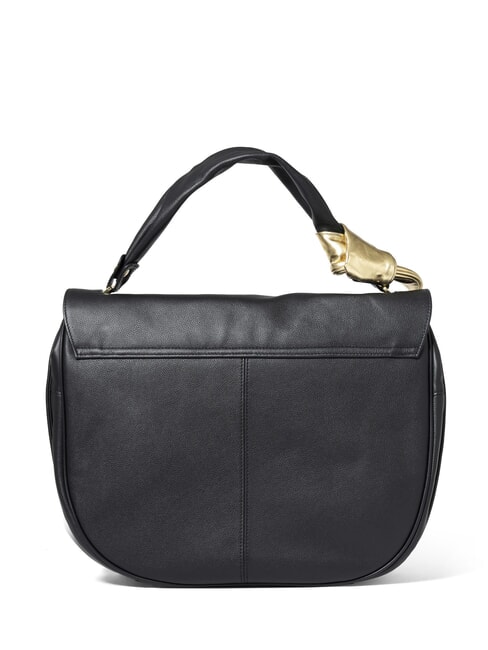 GRETA Sac en cuir avec bandoulière noir - Sacs pour Femme