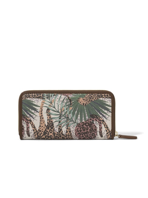 BETH SPECIAL Grand portefeuille zippé jungle - Portefeuilles Femme