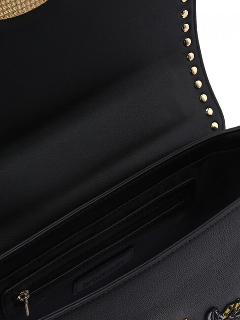 ROCK Sac convertible &agrave; rabat noir - Sacs pour Femme