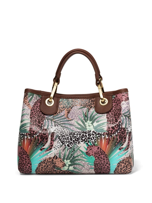 BETH SPECIAL Sac à main moyen avec pochette jungle - Sacs pour Femme